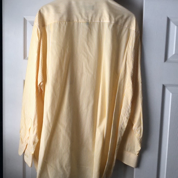 Rochester Big & Tall Striped Dress Shirt - Picture 3 of 4